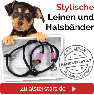 Hundeleinen und Hundehalsbänder von Alsterstars.de